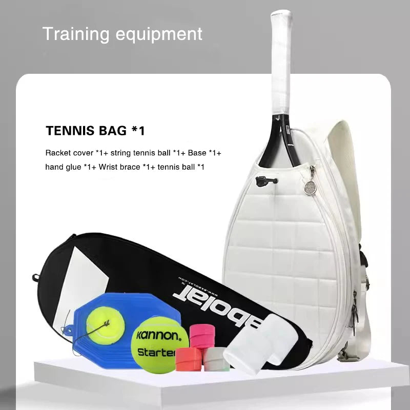Raquette Babolat ultra légère en carbone avec sac à dos – équipement professionnel pour hommes et femmes !