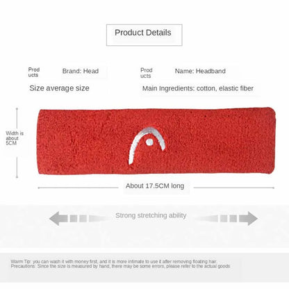 HEAD Bandeau Fitness Absorption de la Sueur pour le tennis