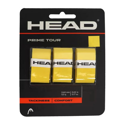 HEAD Prime Tour Tennis Overgrip Ruban adhésif antidérapant Poignée d'emballage Sangle spéciale
