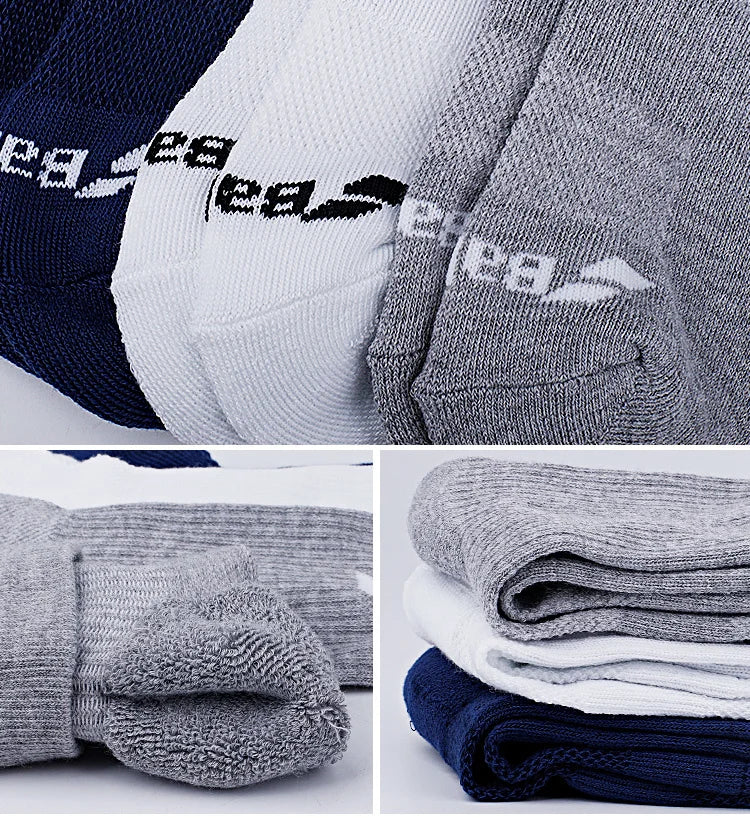 3 paires de chaussettes de tennis Babolat pour hommes professionnels
