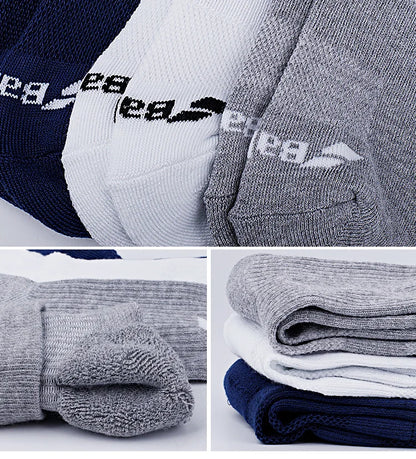 3 paires de chaussettes de tennis Babolat pour hommes professionnels