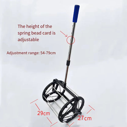 Conteneur de ramassage de balles de tennis