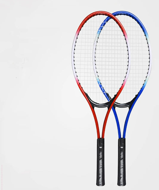Raquette de Tennis pour enfants, raquette en alliage d'aluminium, joueur en paquet de 2, tout niveau