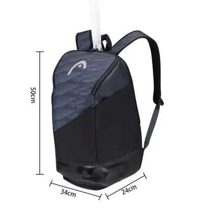 HEAD Djokovic Series Tennis Backpack 1-2 Pack pour hommes et femmes