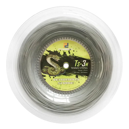 POWERTI TS-3M cordage de raquette de Tennis doux 1.35mm 200m bobine fil d'entraînement de raquette de Tennis
