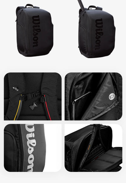 Wilson Sac à dos pour raquette de tennis Collection Super Tour