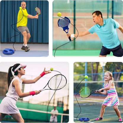 Ballon d'entraînement pour le tennis avec cordon élastique