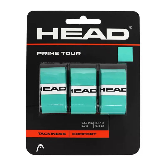 HEAD Prime Tour Tennis Overgrip Ruban adhésif antidérapant Poignée d'emballage Sangle spéciale