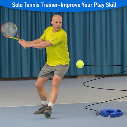 Ballon d'entraînement pour le tennis avec cordon élastique